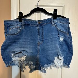 Stretchy Fashion Nova Size 16 Shorts
